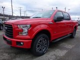 2016 Ford F150 Race Red