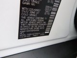 2016 Rogue Color Code for Pearl White - Color Code: QAB