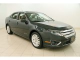2010 Atlantis Green Metallic Ford Fusion Hybrid #109724192