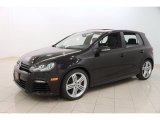 2013 Volkswagen Golf R Deep Black Pearl Metallic