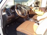 2016 Infiniti QX80 Signature Edition AWD Saddle Tan Interior