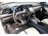 2016 Honda Civic EX-T Sedan Ivory Interior