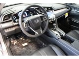 2016 Honda Civic Touring Sedan Black Interior