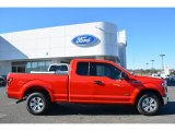 Race Red Ford F150 in 2015