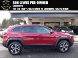 2014 Deep Cherry Red Crystal Pearl Jeep Cherokee Trailhawk 4x4 #109797287