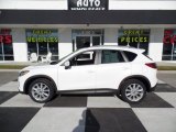 2015 Crystal White Pearl Mica Mazda CX-5 Grand Touring #109797548