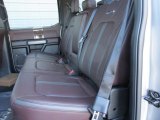 2016 Ford F150 Platinum SuperCrew Rear Seat