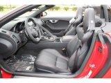 2016 Jaguar F-TYPE R Convertible Jet/Red Duotone Interior