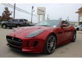 Italian Racing Red Metallic Jaguar F-TYPE in 2016