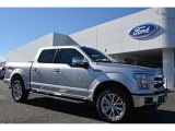 2016 Ingot Silver Ford F150 Lariat SuperCrew 4x4 #109797373