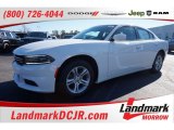 Bright White Dodge Charger in 2016