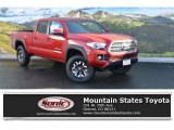 2016 Barcelona Red Metallic Toyota Tacoma TRD Off-Road Double Cab 4x4 #109834308