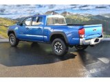 Blazing Blue Pearl Toyota Tacoma in 2016