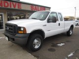 2007 Oxford White Clearcoat Ford F250 Super Duty XL SuperCab 4x4 #109909089