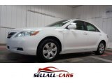 2008 Super White Toyota Camry Hybrid #109908541