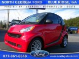 2011 Rally Red Smart fortwo passion coupe #109908524