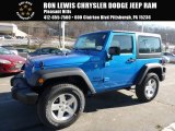 2016 Hydro Blue Pearl Jeep Wrangler Sport #109946394
