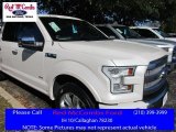 2016 White Platinum Ford F150 Platinum SuperCrew #109946118