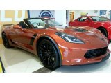 2016 Daytona Sunrise Orange Metallic Chevrolet Corvette Z06 Convertible #109945990