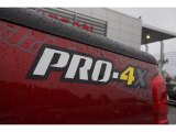 2016 Nissan Frontier Pro-4X Crew Cab 4x4 Marks and Logos