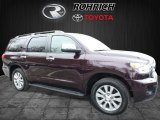 2012 Sizzling Crimson Mica Toyota Sequoia Limited 4WD #109978745