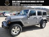 2016 Billet Silver Metallic Jeep Wrangler Unlimited Sport 4x4 #110003879