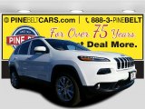 2016 Bright White Jeep Cherokee Limited 4x4 #110003672