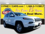 2016 Bright White Jeep Cherokee Limited 4x4 #110003670