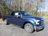 2016 Blue Jeans Ford F150 Lariat SuperCab #110003915