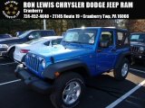 2016 Hydro Blue Pearl Jeep Wrangler Sport #110003719