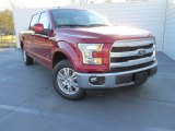 2016 Ruby Red Ford F150 Lariat SuperCrew #110003859