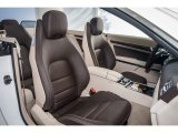 2016 Mercedes-Benz E 400 Cabriolet Espresso Brown/Silk Beige Interior