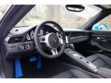2016 Porsche 911 Turbo S Coupe Black Interior