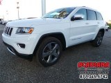 2015 Bright White Jeep Grand Cherokee Limited #110080775