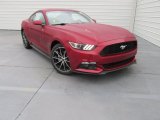 2016 Ruby Red Metallic Ford Mustang EcoBoost Premium Coupe #110080829