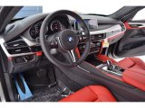 2016 BMW X6 M  Mugello Red Interior