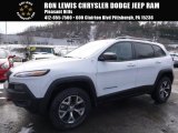 2016 Bright White Jeep Cherokee Trailhawk 4x4 #110080923