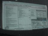 2016 Audi A3 Sportback e-tron Premium Window Sticker