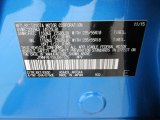 2016 RAV4 Color Code for Electric Storm Blue - Color Code: 8X7