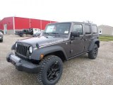 2016 Jeep Wrangler Unlimited Willys Wheeler 4x4 Front 3/4 View
