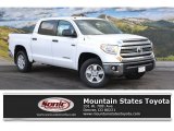 2016 Super White Toyota Tundra SR5 CrewMax 4x4 #110163690