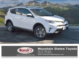 2016 Super White Toyota RAV4 XLE Hybrid AWD #110163667