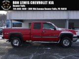 2005 Victory Red Chevrolet Silverado 2500HD LT Extended Cab 4x4 #110163853