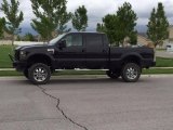 2008 Black Ford F350 Super Duty XLT Crew Cab 4x4 #110193893