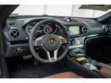 2016 Mercedes-Benz SL 550 Roadster Nut Brown/Black Nappa Interior