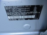 2016 RAV4 Color Code for Silver Sky Metallic - Color Code: 1D6