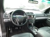 2016 Ford Explorer XLT 4WD Ebony Black Interior