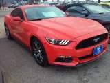 2016 Competition Orange Ford Mustang EcoBoost Premium Coupe #110220750