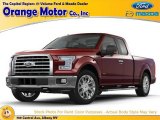 2016 Ruby Red Ford F150 XLT SuperCrew 4x4 #110220841