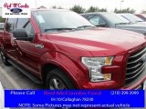 2016 Ruby Red Ford F150 XLT SuperCrew #110251145